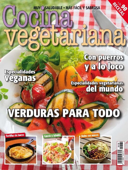 Title details for Cocina Vegetariana by CONNECOR REVISTAS S.L. - Available